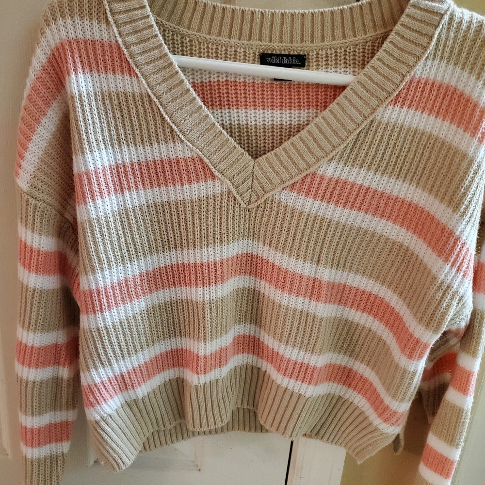 Crop sweater